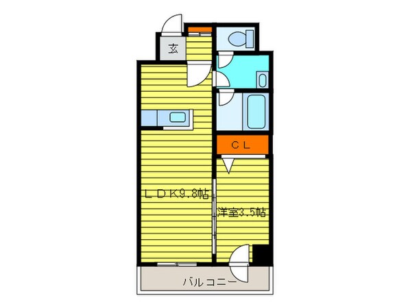 ロコマ－ジョの物件間取画像